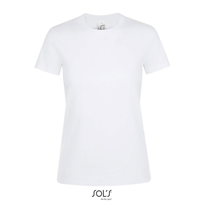 T-shirt promotionnel femme coton 150g - REGENT Blanc 1